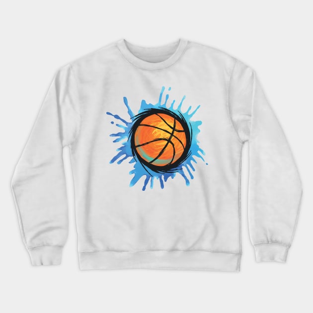 Splashketball Crewneck Sweatshirt by nwsoulacademy